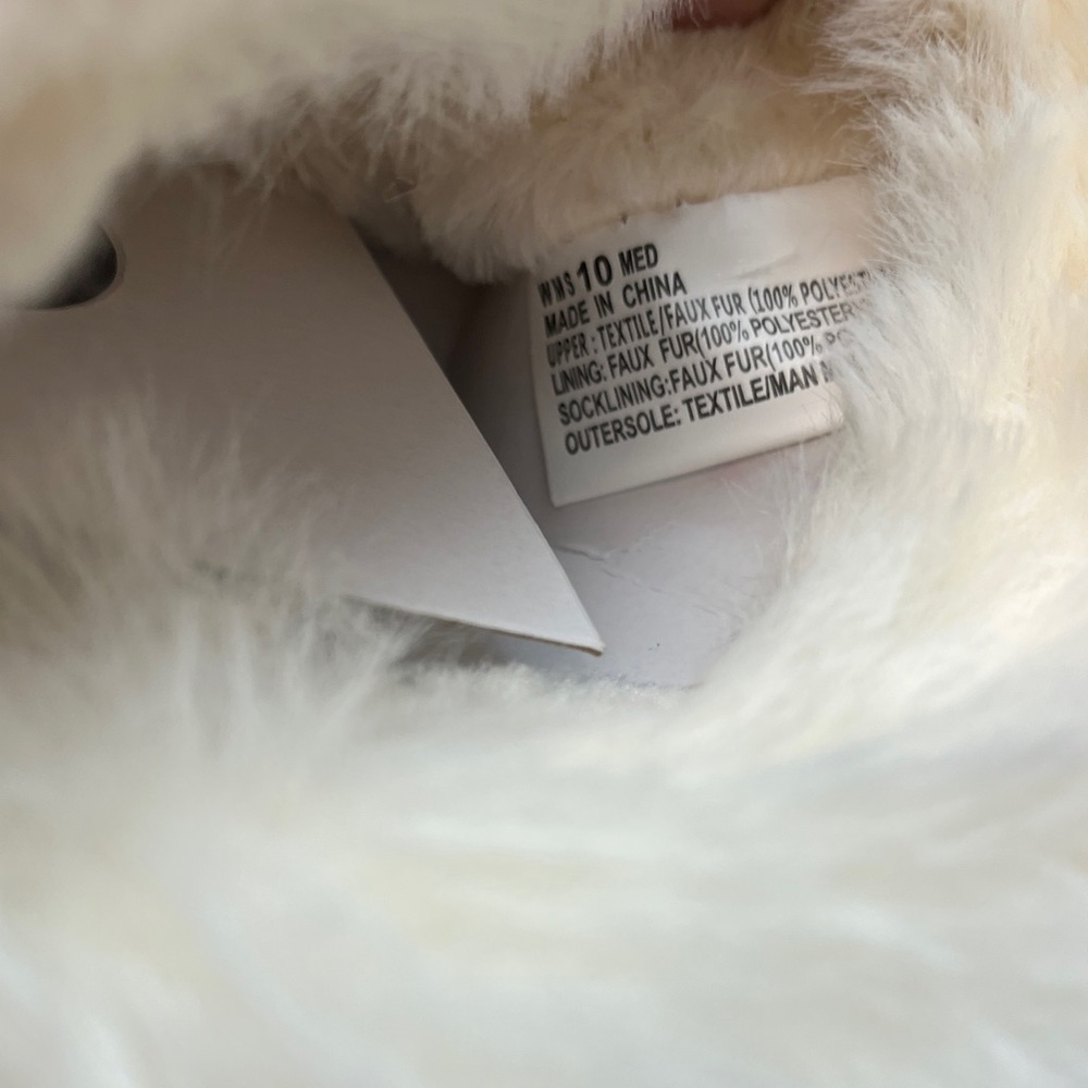 Cozy Tan Boots with Faux Fur Lining  v2255 - Picture 6 of 6